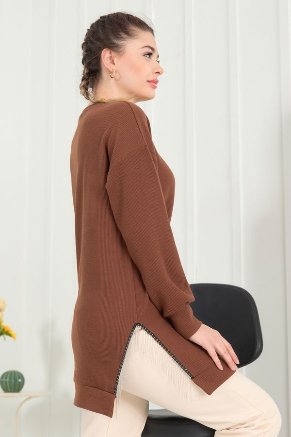 Tunik Kahverengi - 22420