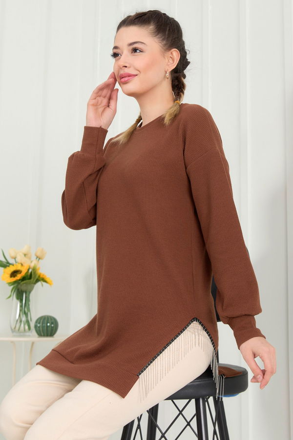 Tunik Kahverengi - 22420