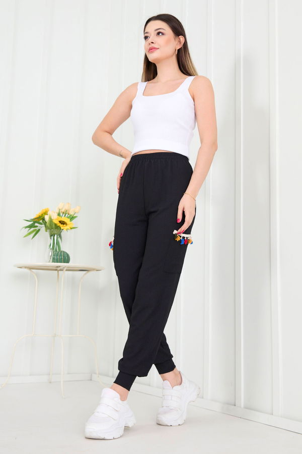 Pantolon Siyah - 22419