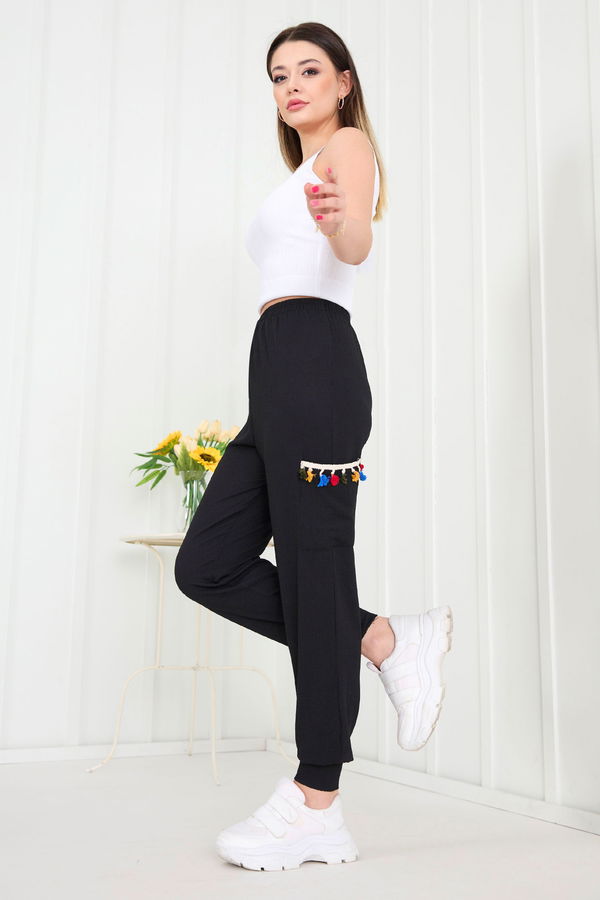 Pantolon Siyah - 22419