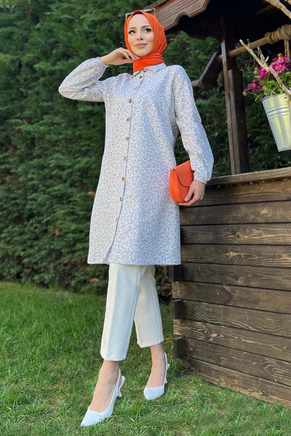 Tunik Gri - 11379