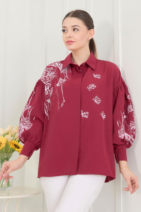 Tunik Bordo - 11516 BORDO