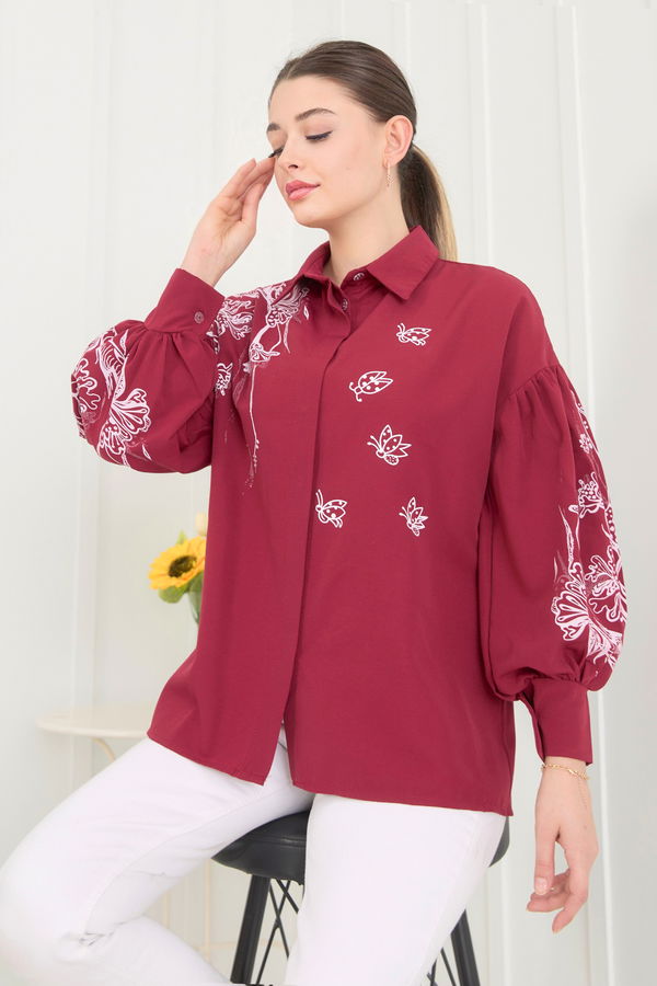 Tunik Bordo - 11516 BORDO