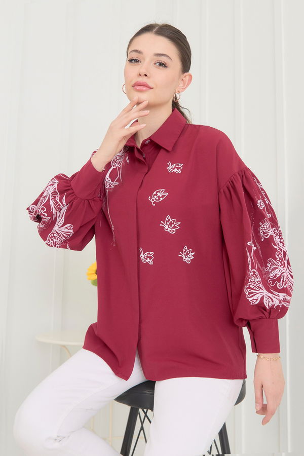 Tunik Bordo - 11516 BORDO