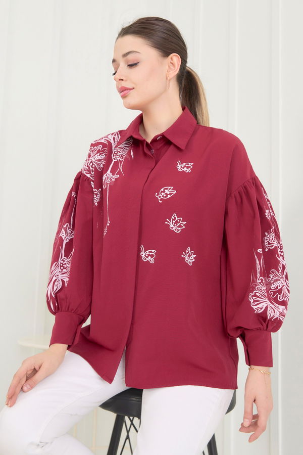 Tunik Bordo - 11516 BORDO