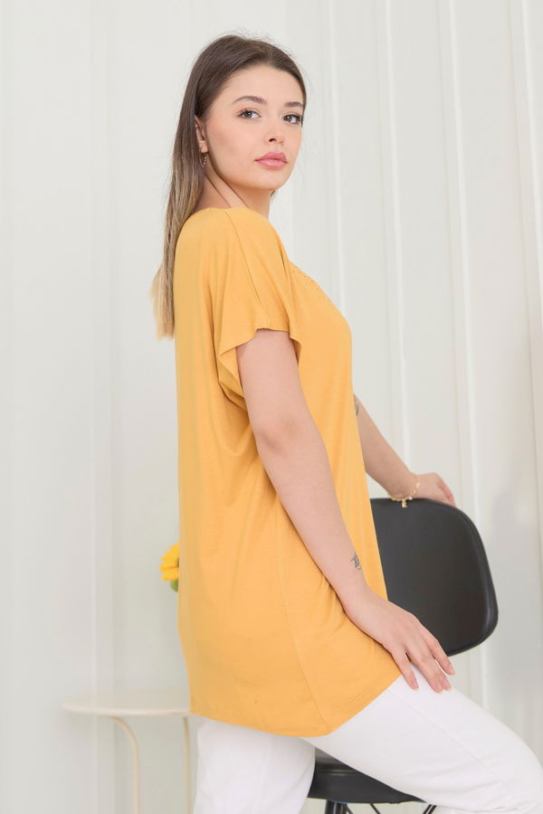 T-Shirt Sarı - 22450