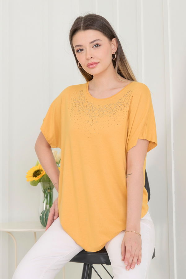T-Shirt Sarı - 22450