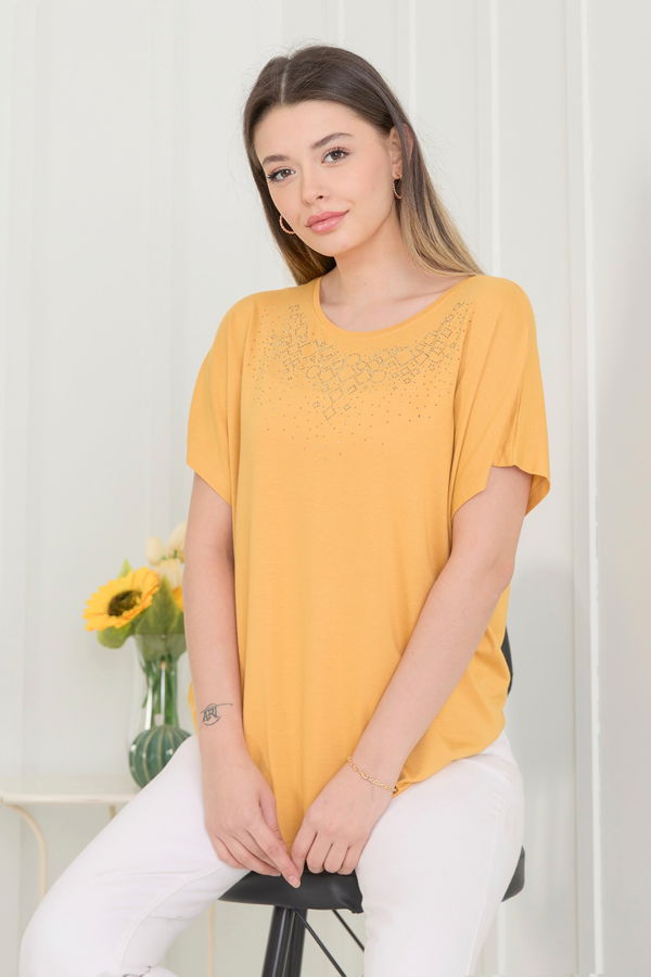 T-Shirt Sarı - 22450