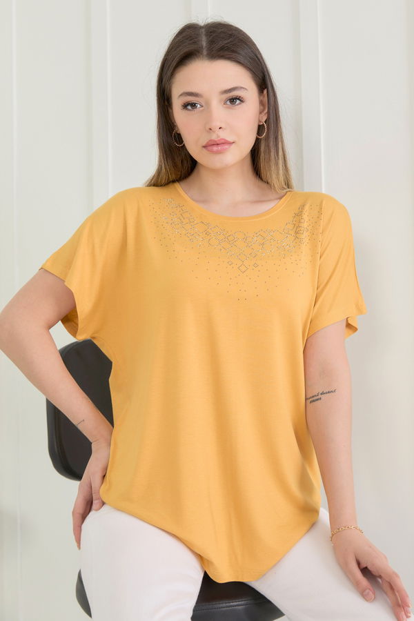 T-Shirt Sarı - 22450