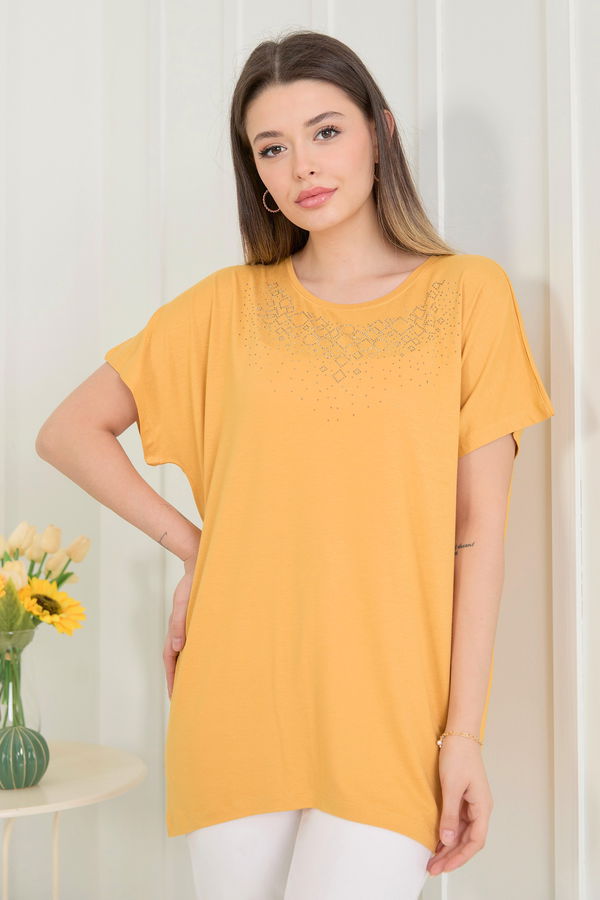 T-Shirt Sarı - 22450