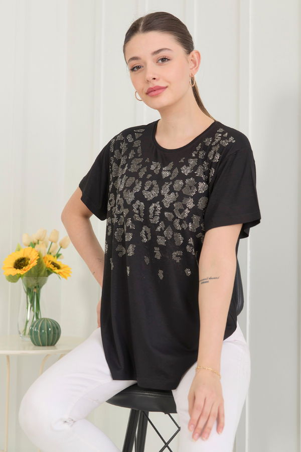 T-Shirt Siyah - 22449