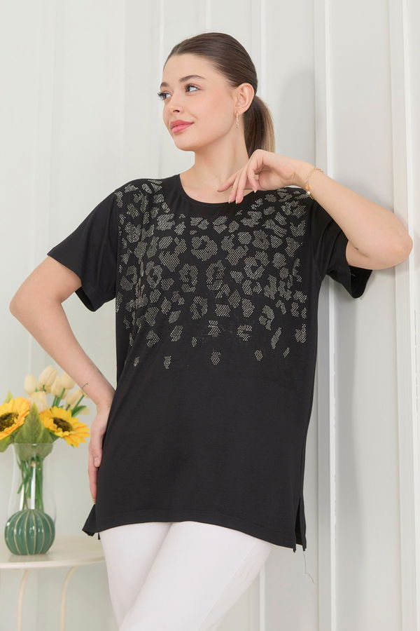 T-Shirt Siyah - 22449