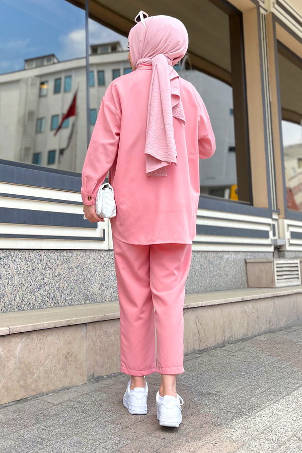 Tunik Pantolon Pembe - 11304