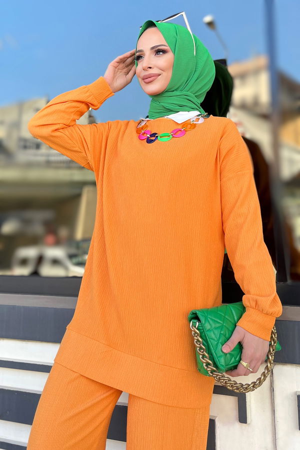 Tunik+Pantolon Turuncu - 11577