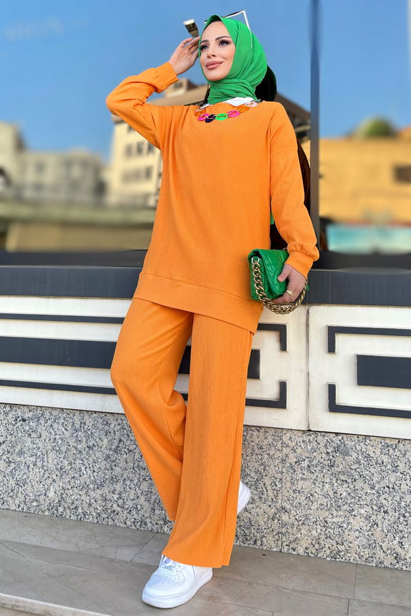 Tunik+Pantolon Turuncu - 11577