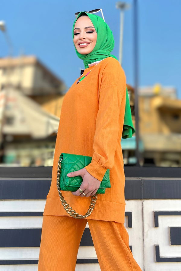 Tunik+Pantolon Turuncu - 11577