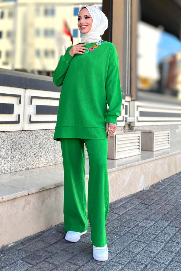 Tunik+Pantolon Yeşil - 11577