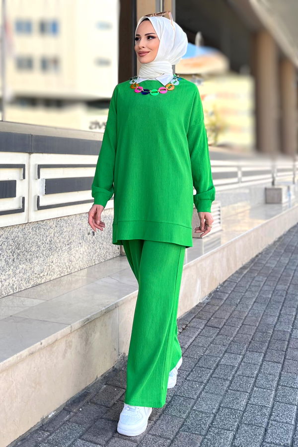 Tunik+Pantolon Yeşil - 11577