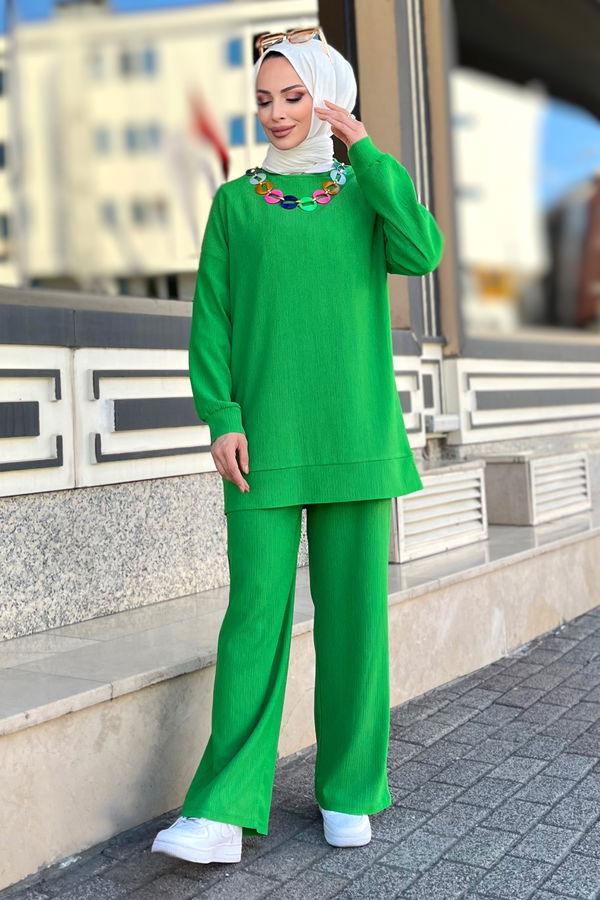 Tunik+Pantolon Yeşil - 11577