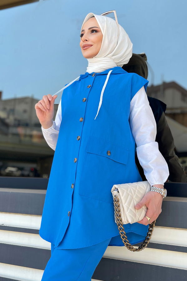Tunık Pantolon Mavi - 3707