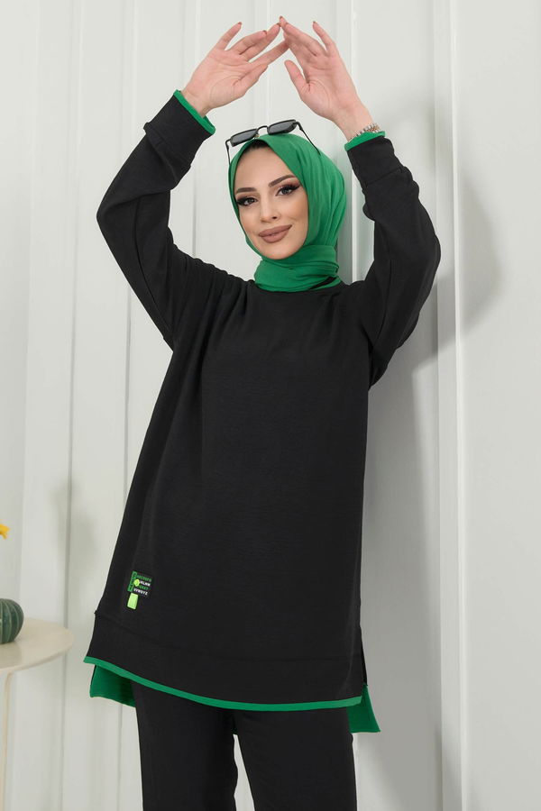 Tunik+Pantolon Yeşil - 22351