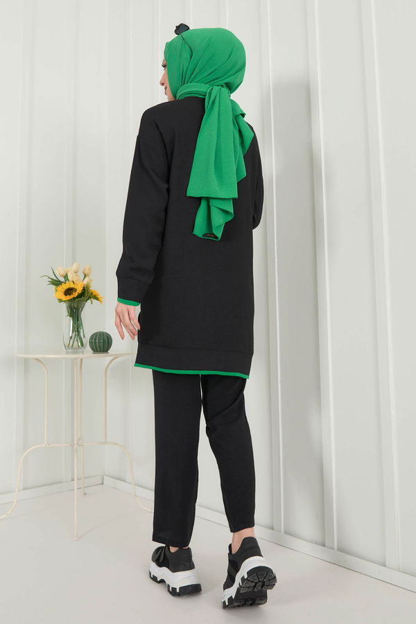 Tunik+Pantolon Yeşil - 22351