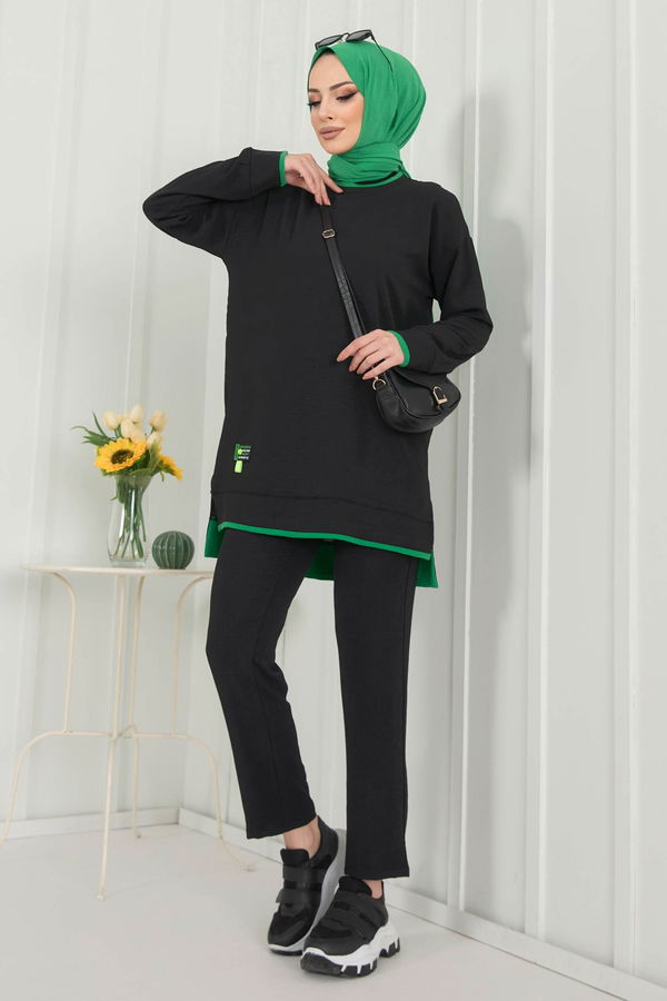 Tunik+Pantolon Yeşil - 22351