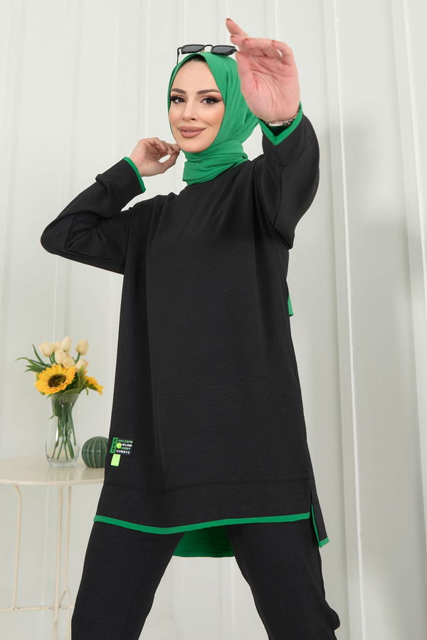 Tunik+Pantolon Yeşil - 22351