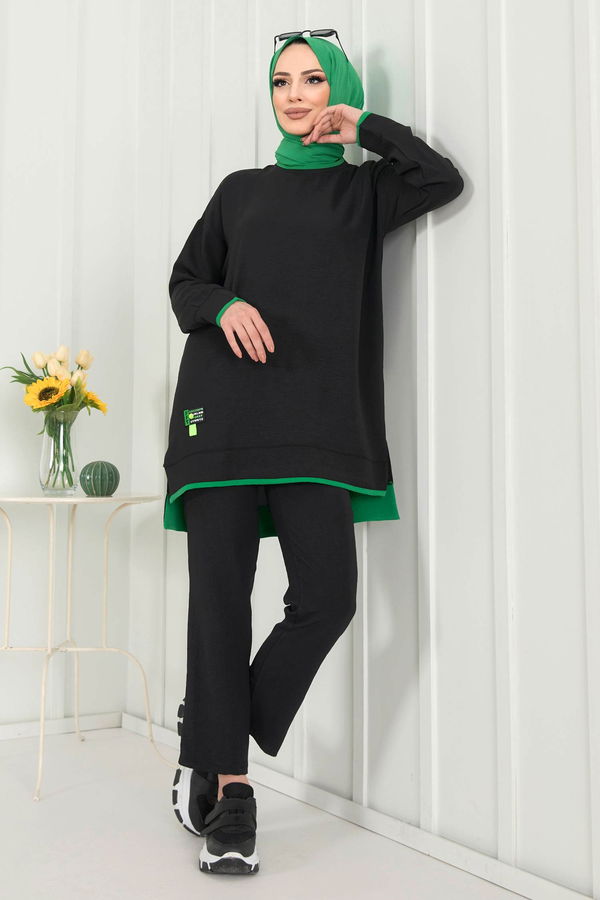 Tunik+Pantolon Yeşil - 22351