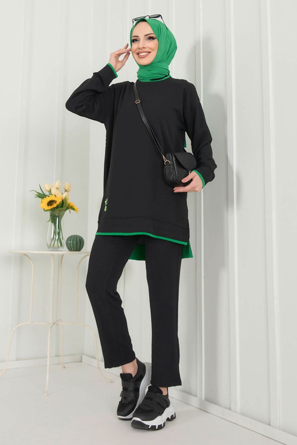 Tunik+Pantolon Yeşil - 22351