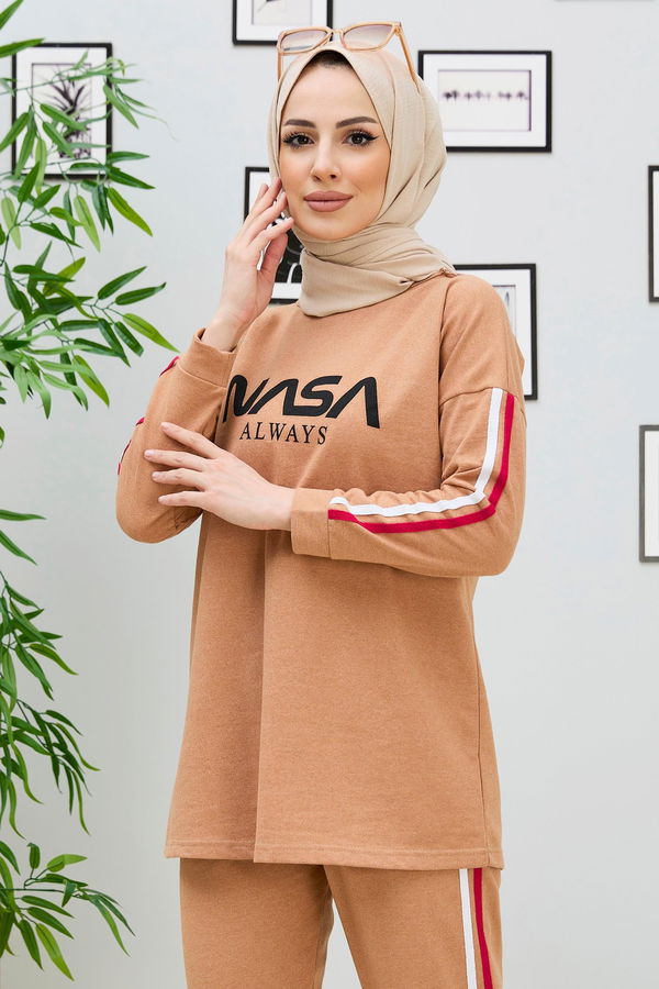 TUNIK PANTOLON Taba - 4141