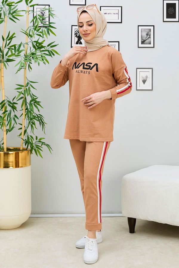 TUNIK PANTOLON Taba - 4141
