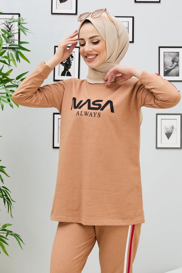 TUNIK PANTOLON Taba - 4141