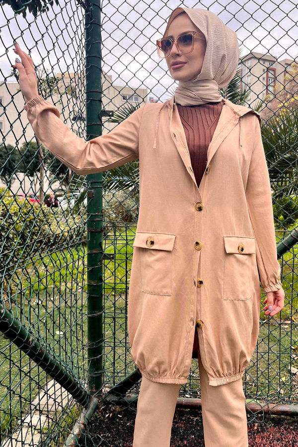 Tunık Pantolon Bej - 3574