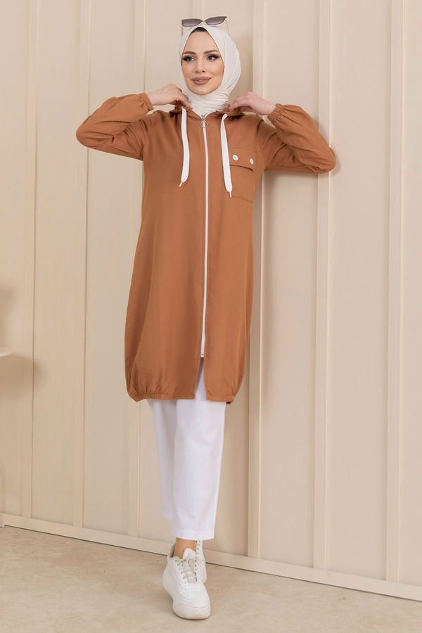 Tunık Pantolon Taba - 3575