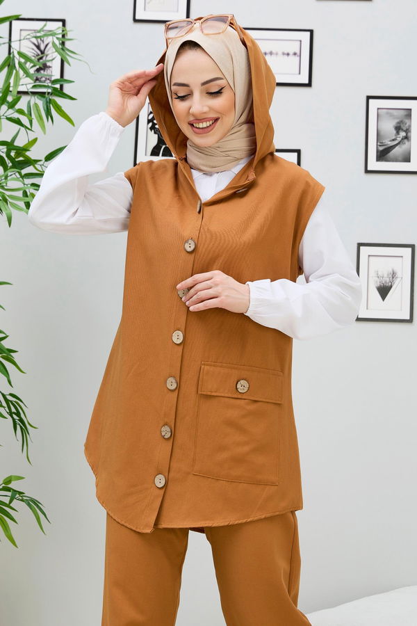 Tunık Pantolon Taba - 3707