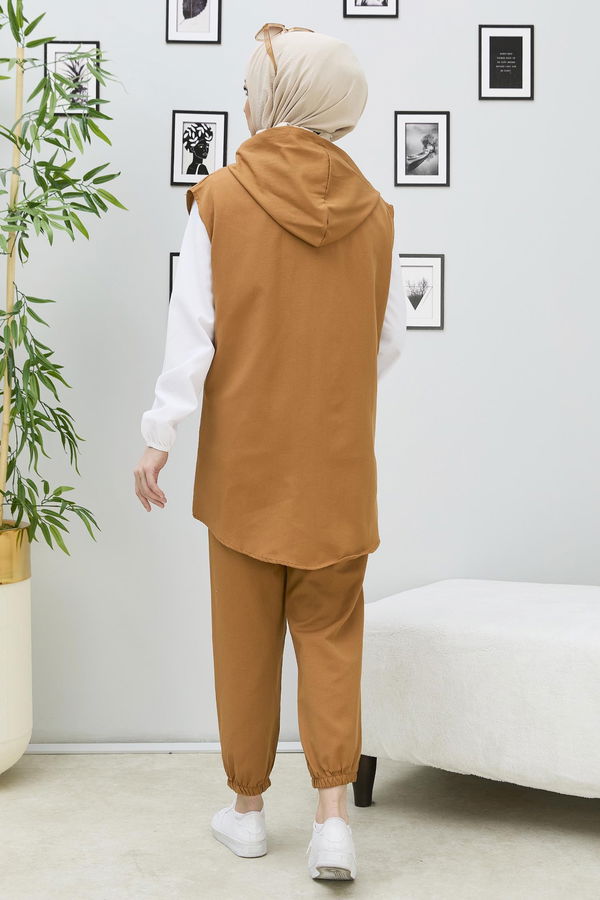 Tunık Pantolon Taba - 3707