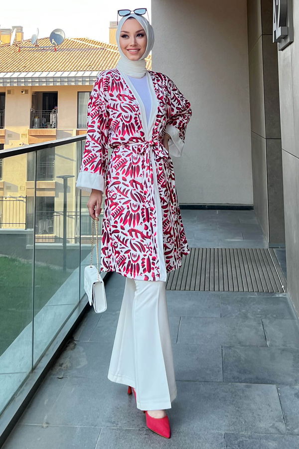Kimono Kırmızı - 10167