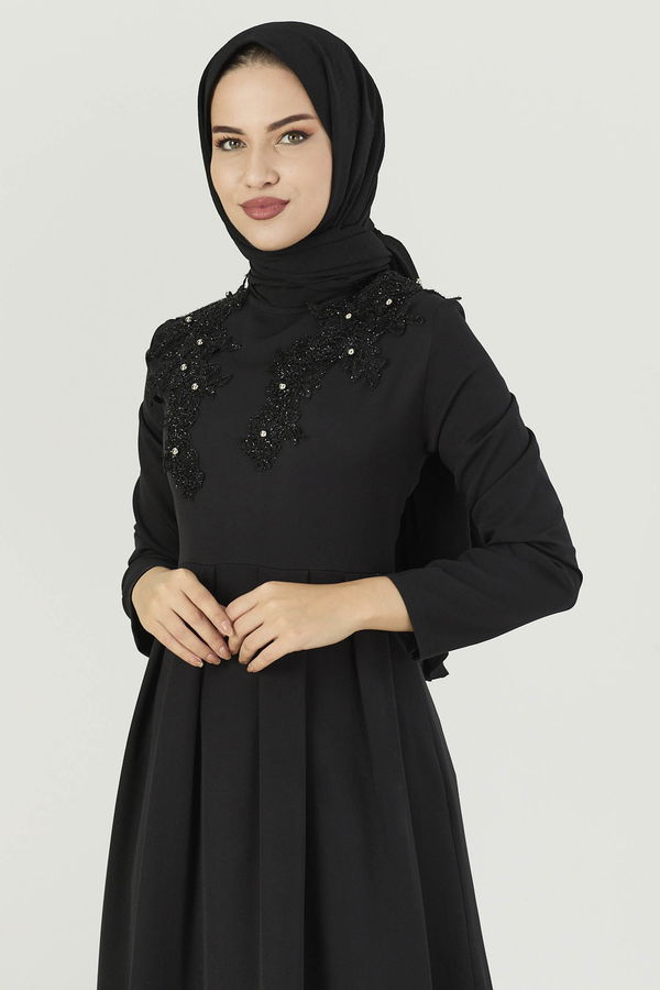Elbise Siyah - 10424