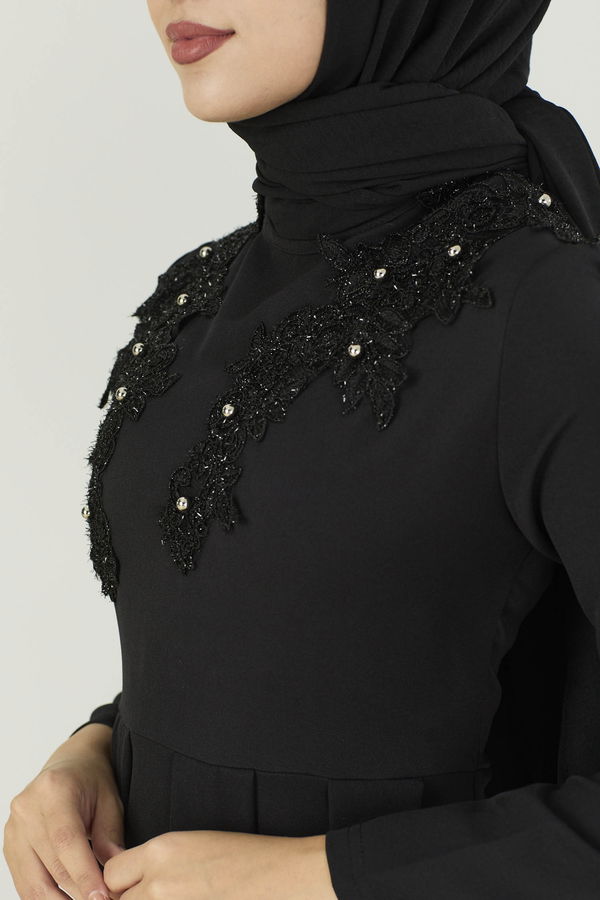 Elbise Siyah - 10424