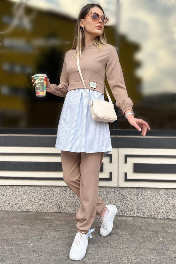 Tunik Pantolon Vizon - 10507