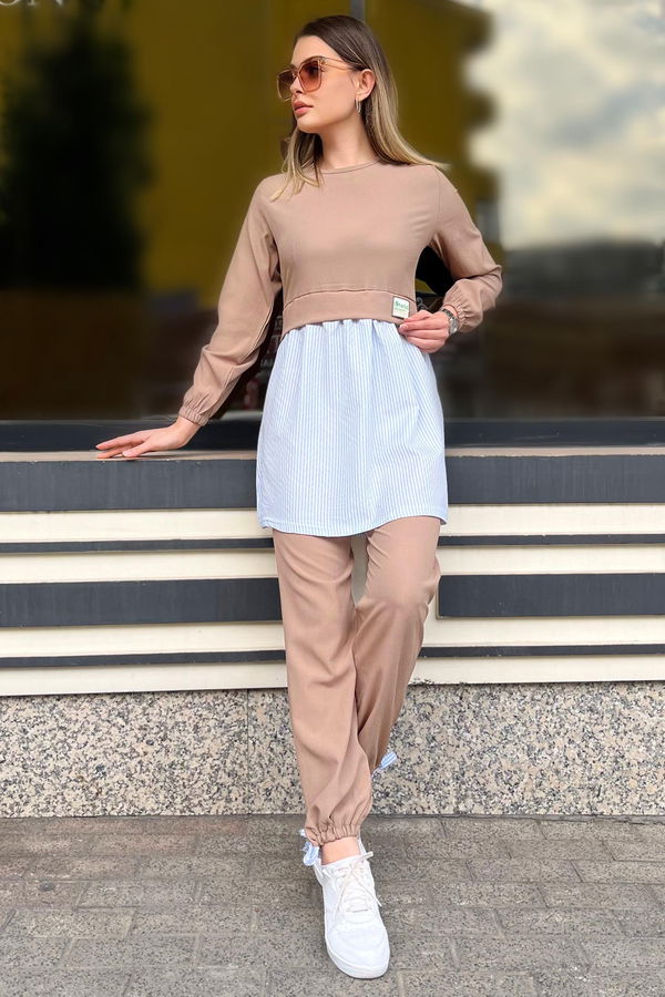Tunik Pantolon Vizon - 10507