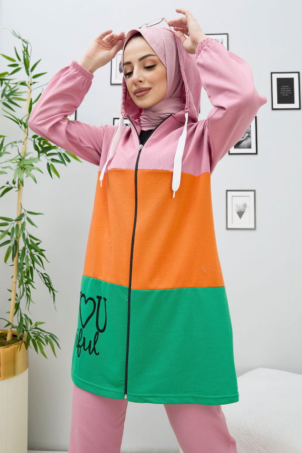 Tunik Pantolon Pembe - 10538