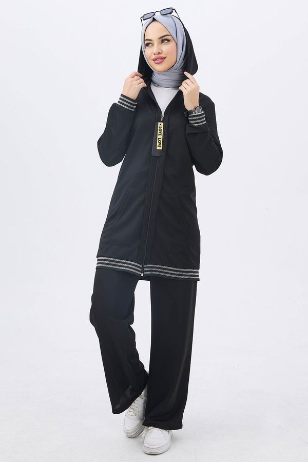 Tunik Pantolon Siyah - 11021