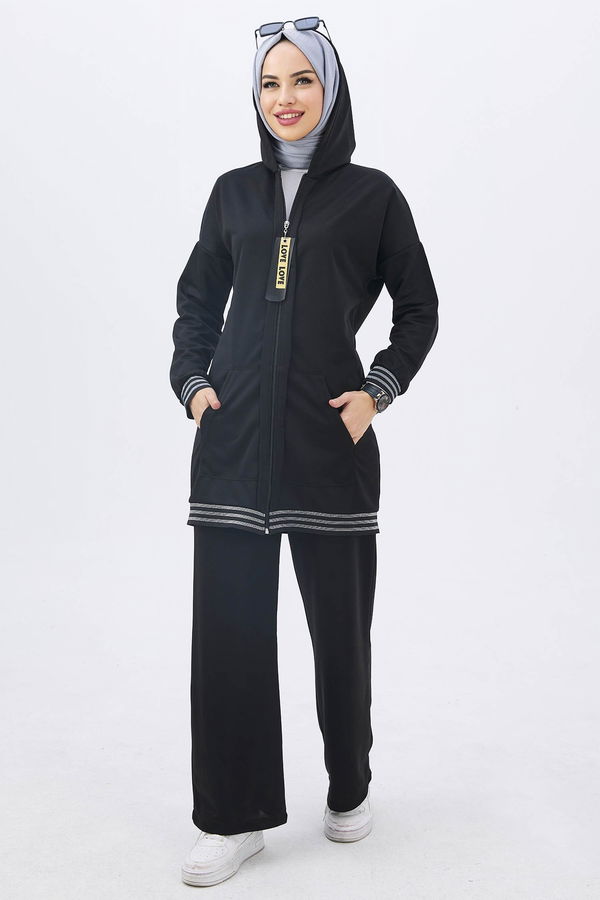 Tunik Pantolon Siyah - 11021