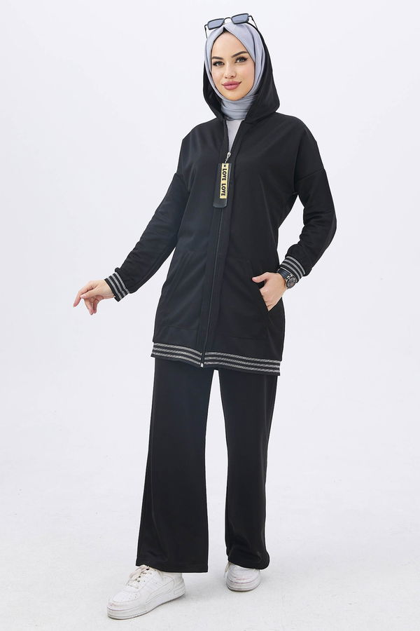 Tunik Pantolon Siyah - 11021