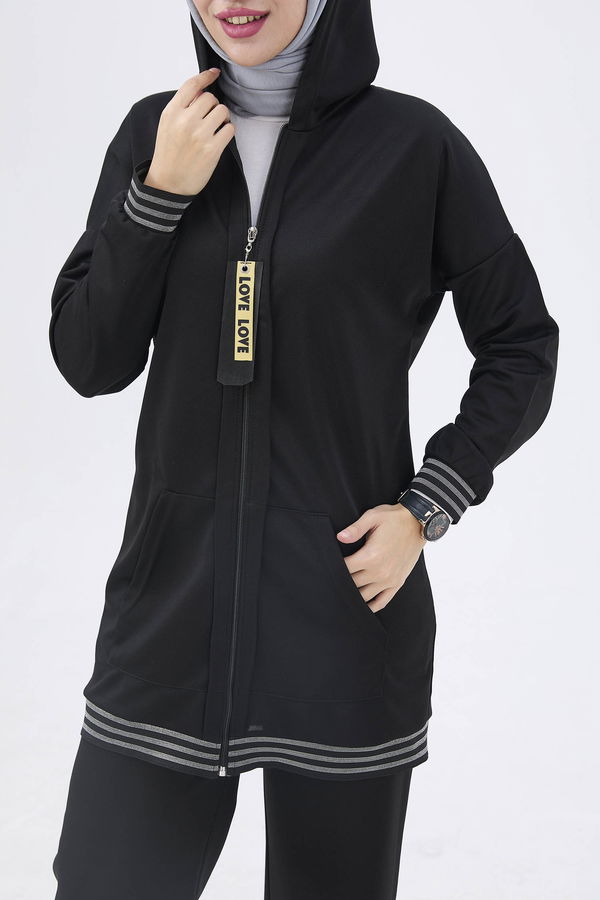 Tunik Pantolon Siyah - 11021