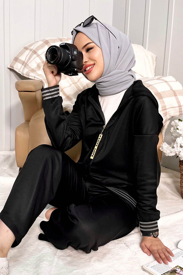 Tunik Pantolon Siyah - 11021