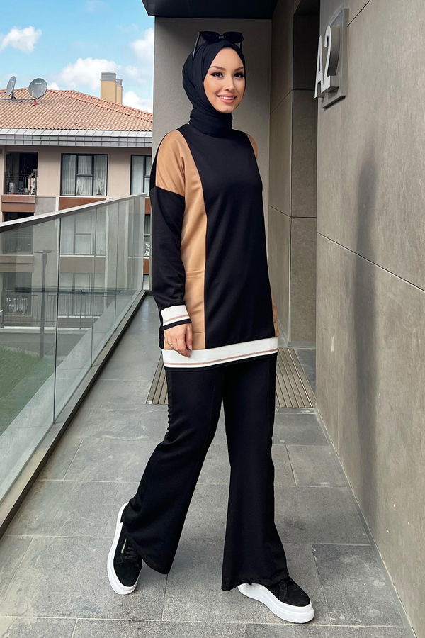Tunik Pantolon Vizon - 11030 VİZON