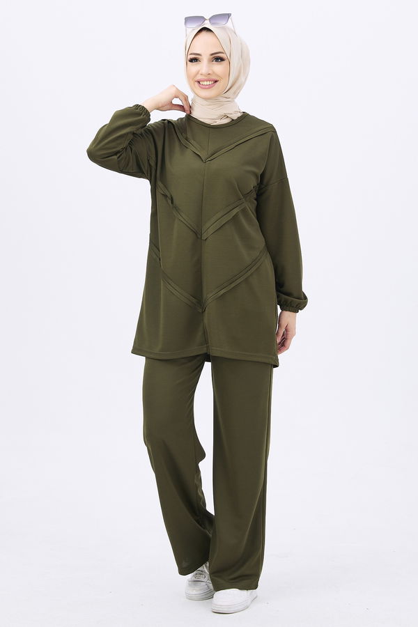 Tunik Pantolon Haki - 11055